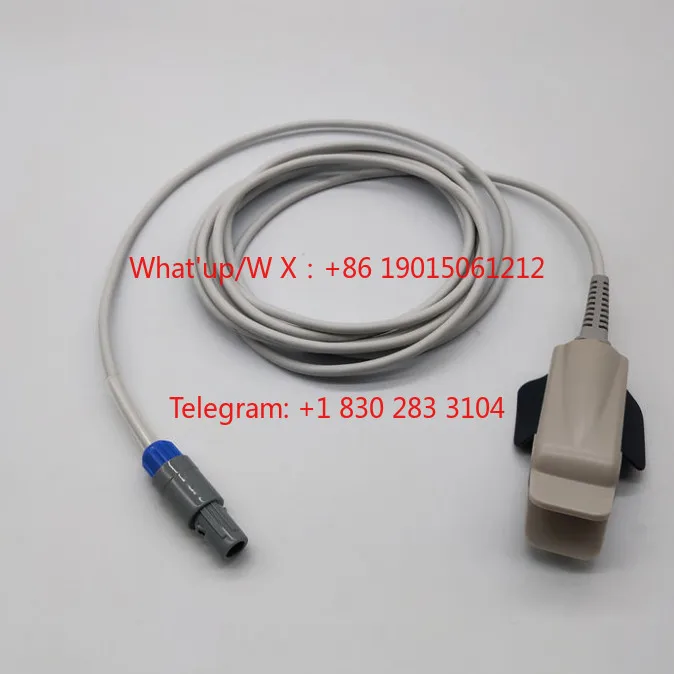 Compatible with Japan Optoelectronics SVM-7501/7503/7521/7600 monitor 9-pin SPO2 blood oxygen probe