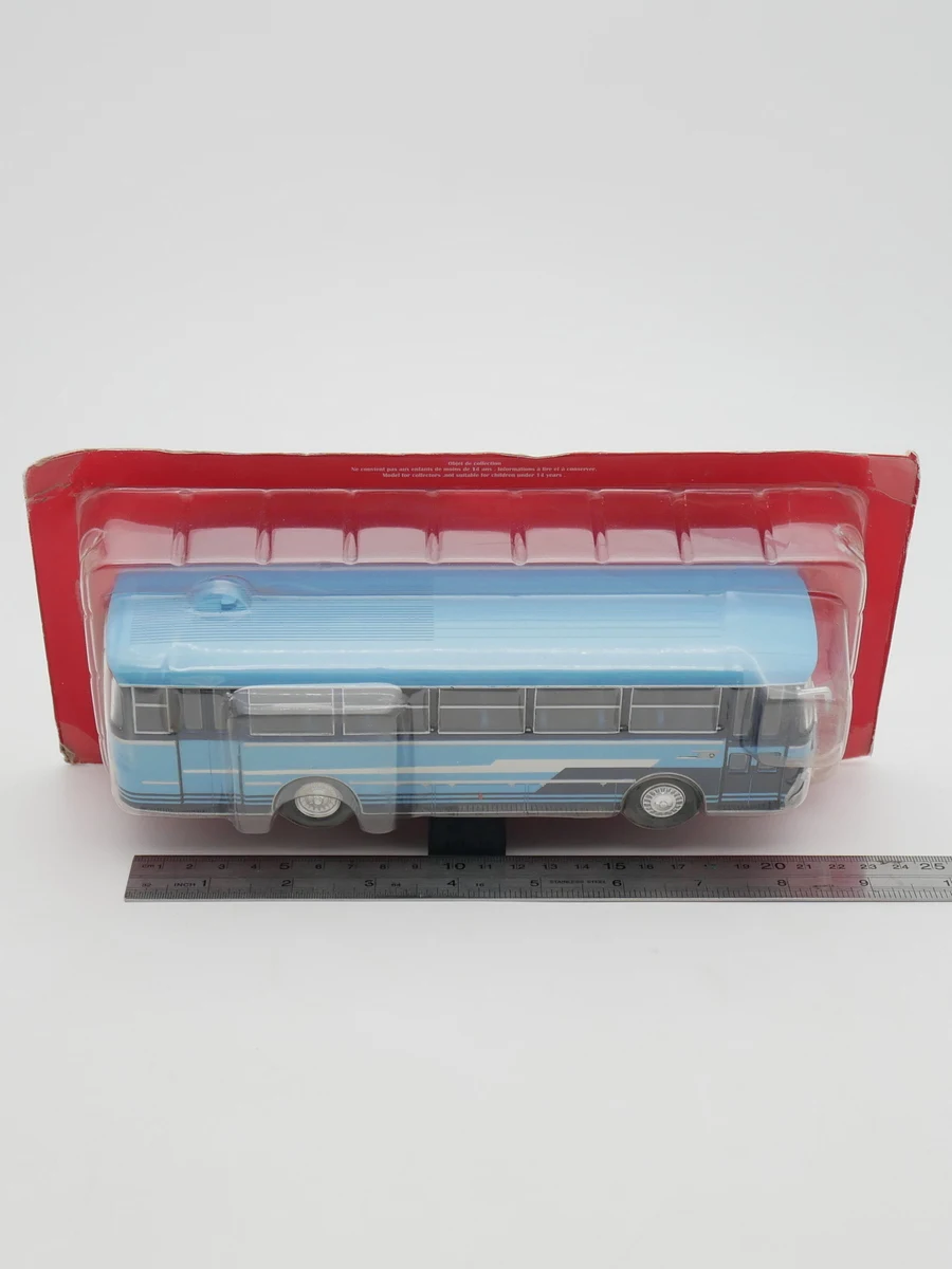 Diecast Ixo 1:43 Scale Fiat 309-1 SDM 1966 Italian Bus Fiat Bus Car Model Alloy Car Model Collectible Toy Gift Souvenir Display