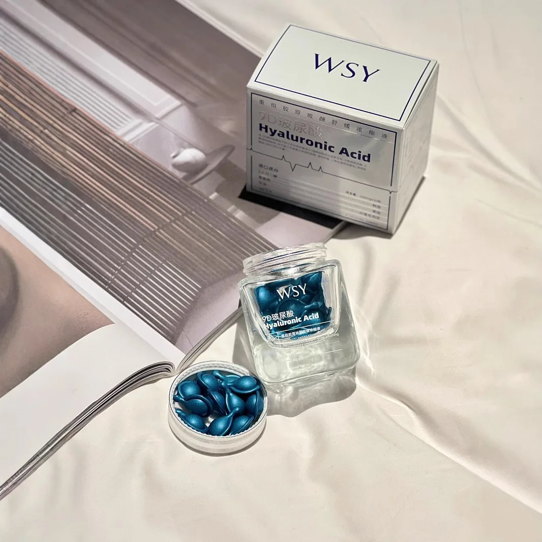 30pcs Korean Hydra-Revive Capsule Essence - Plumping & Radiance Renewal | Triple Moisture Boost + Fine Line Appearance Care