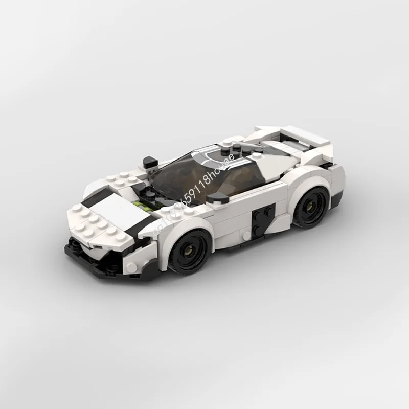 

216pcs MOC McLarenesd City Champions Model Building blocks Christmas gifts Construction Assemble toys DIY creative Kids Birthday