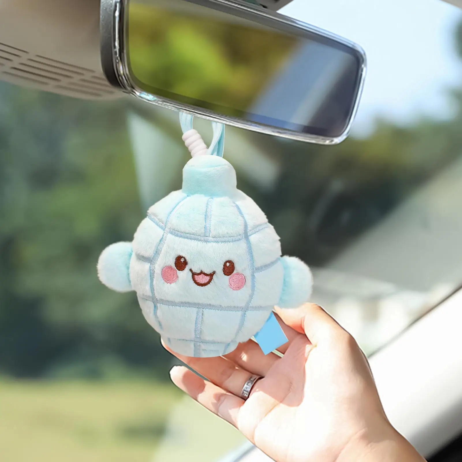 Plush Purse Charm Cute Pendant Decoration Soft Stuffed Charm For Kids Adults Bag Backpack Purse Travel Commuting Birthday