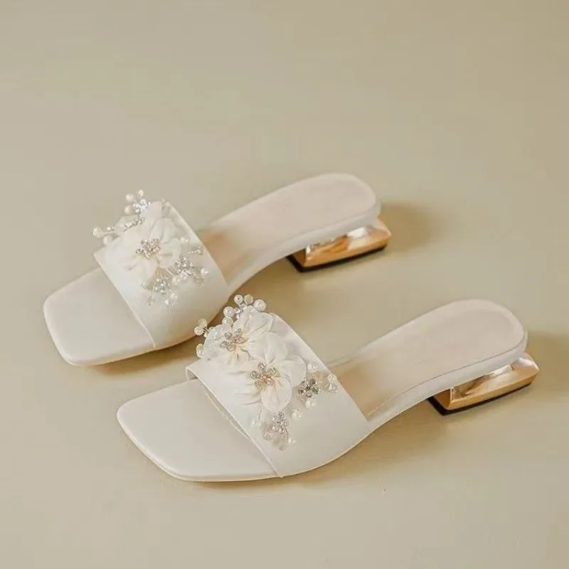 

Новые бежевые женские сандалии без шнуровки в сказочном стиле, туфли на плоской подошве, повседневные пляжные платья, туфли на резиновой подошве