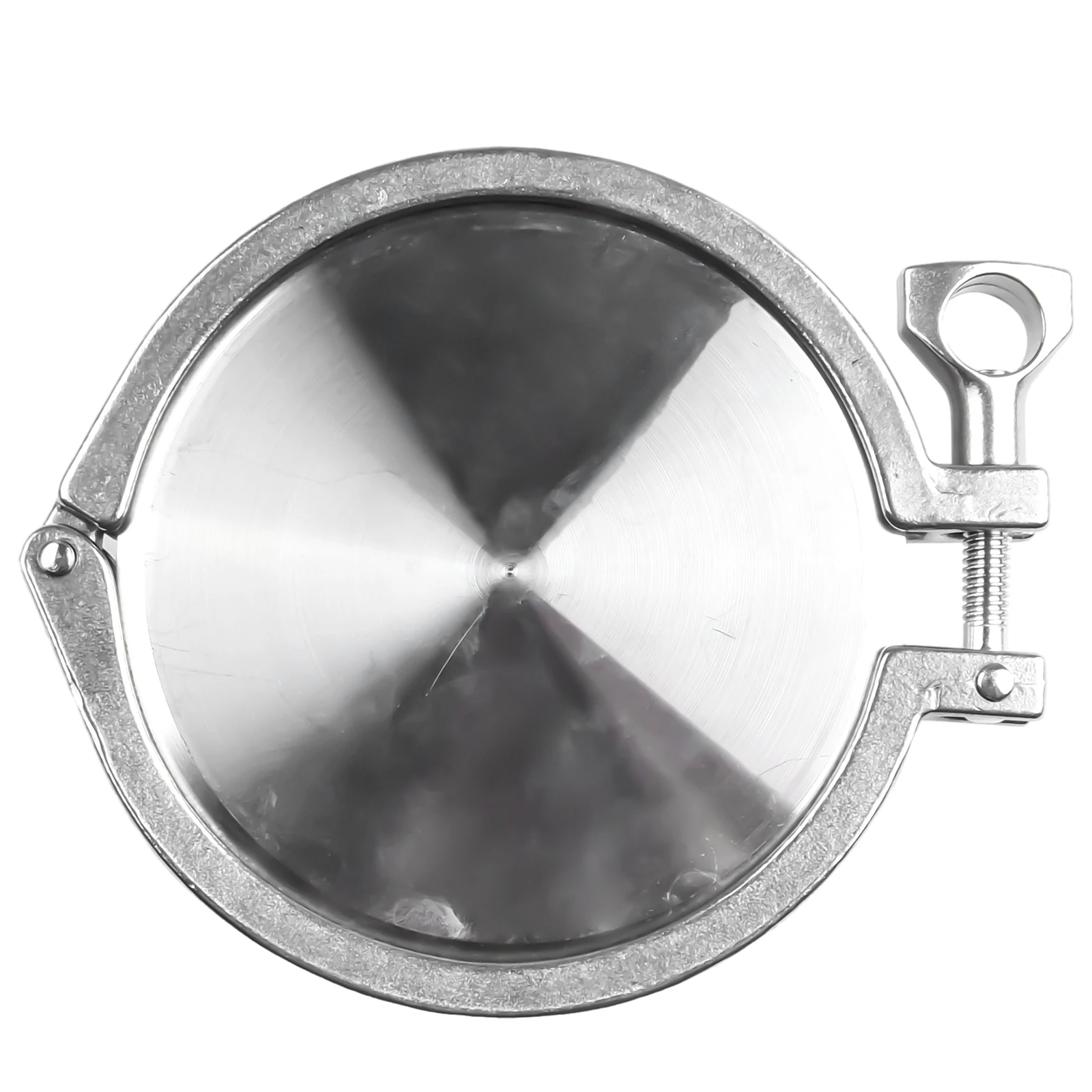 4 Inch Sanitary Set End Cap Weld Ferrule and Triclamp for Industrial Applications in Pharmaceuticals and Beverages