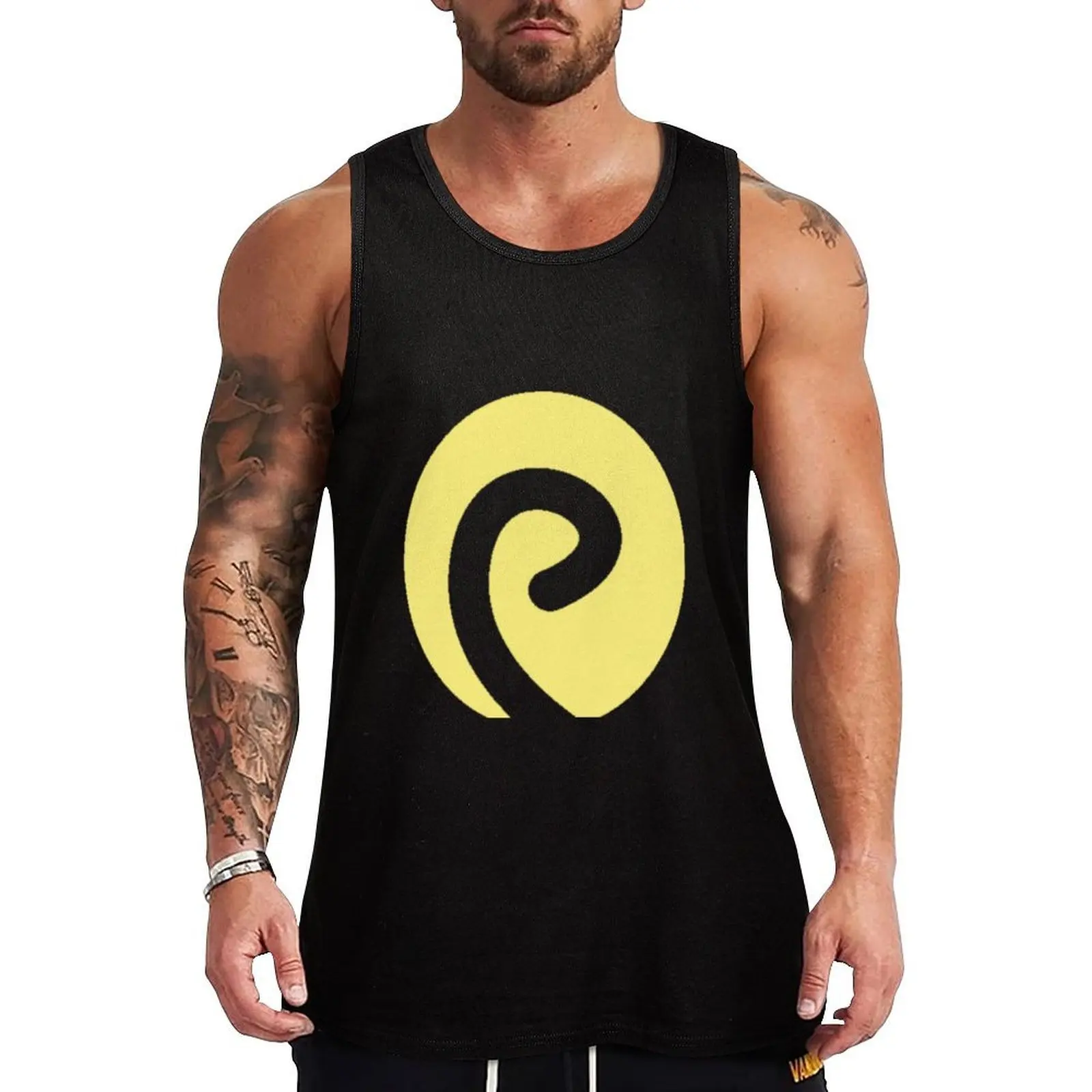 Майка Politoed Swirl Tank Top с ландшафтным принтом и изображением природы, без рукавов