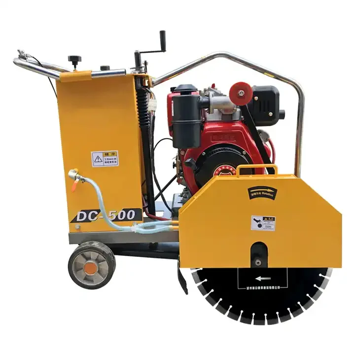 

180mm concrete cutting machine asphalt road cement cutting gasoline diesel cutting machine