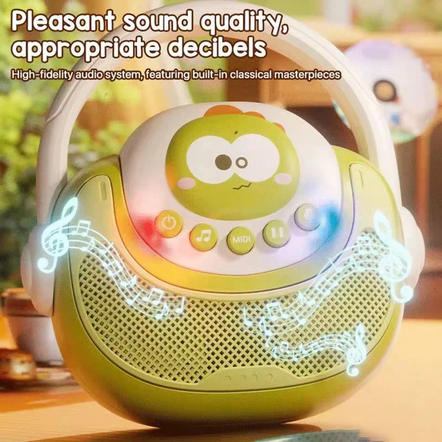 1pcs- Wireless Karaoke Children's Toy Recordable Connect Phone Singing Machine Plastic Music Karaoke Machine Entertainment