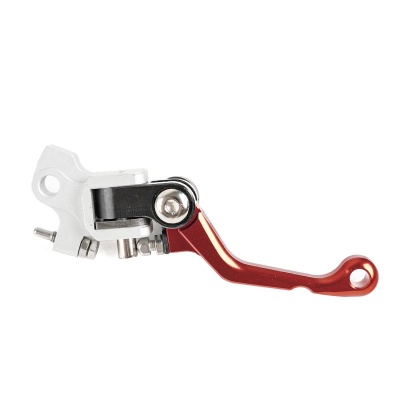 2 Fingers Short Foldable Labor Saving Brake Clutch Levers Off Road Bike Mod Parts Fit S5 K16 T4 Motocross Control Handles
