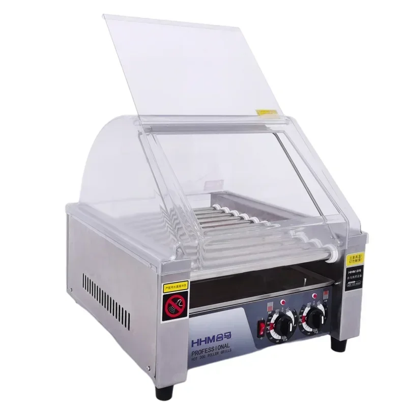 11 Rollers Hot Dog Grilled Sausage  Roast Machine for Commercial