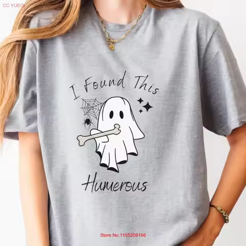I Found This Humerous T Shirt Funny Doctor Ghost AdulT Nurse Appreciation Halloween vintage Washed Breathable
