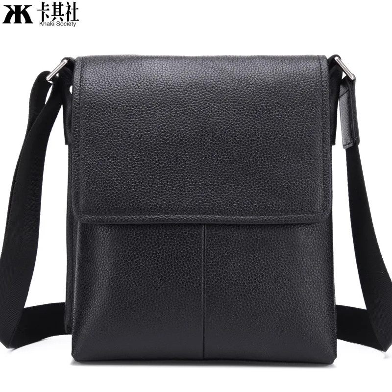 حقيبة كروس عصرية للتنقل من الجلد الطبيعي بكتف واحد حقيبة كروس بطبقة علوية من جلد البقر حقيبة أعمال كلاسيكية