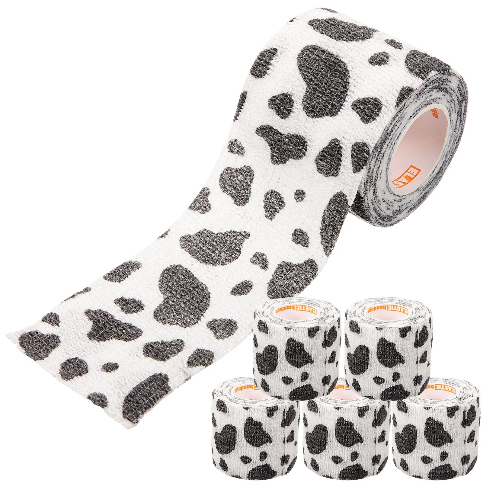 

6 Rolls Pet Self Adhesive Bandage Convenient Dog Tape Liquid Portable Cat Athletic 2 Inch Wraps First Aid