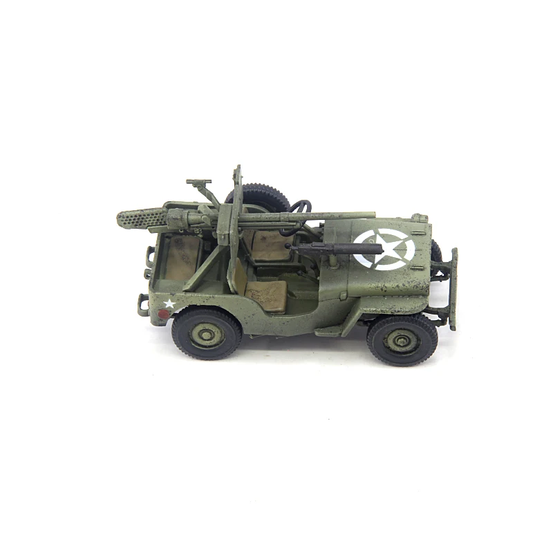 1:72 Scale Plastic Soviet LE2002 Willis M1917 Jeep Armored Vehicle Model Military Transport Vehicles Classics Collection Gifts