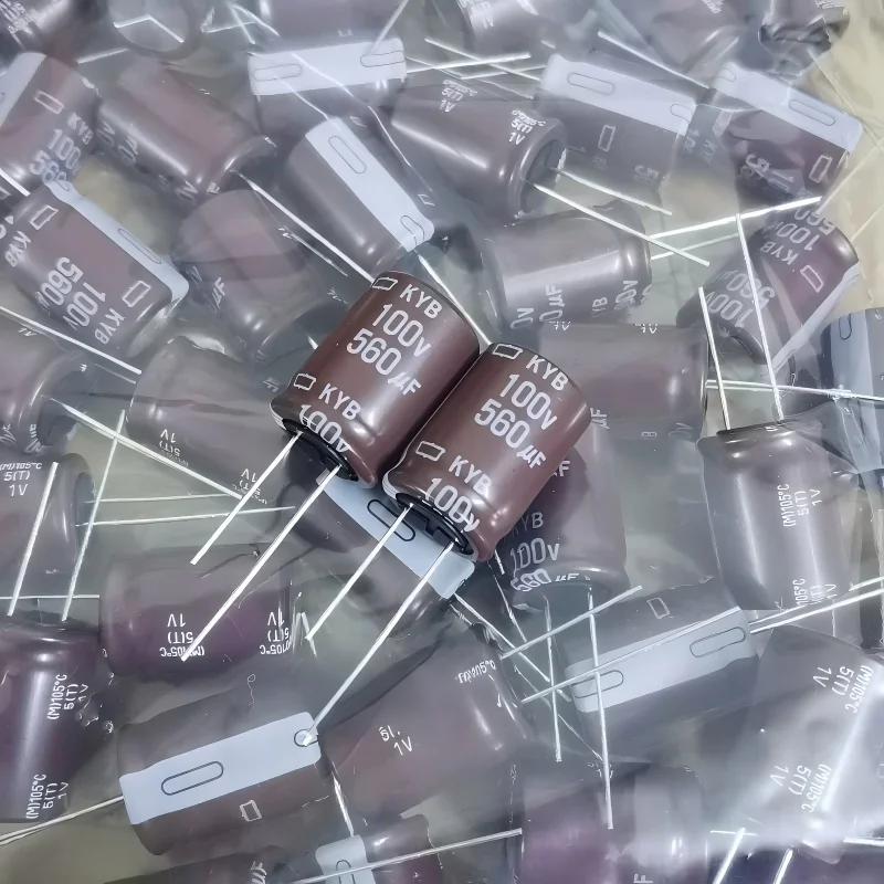5pcs/lot  560UF 100V   100V 560UF  18*25mm  18*30mm  High-frequency low-resistance electrolytic capacitor