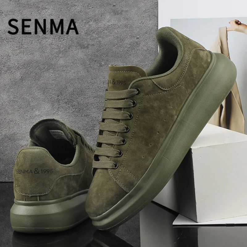 SENMA Unisex Casual Sneakers Luxury Men's Shoes Couple's Skate Shoes Thick-soled Sports Casual Shoes Walking shoes Tennis shoes