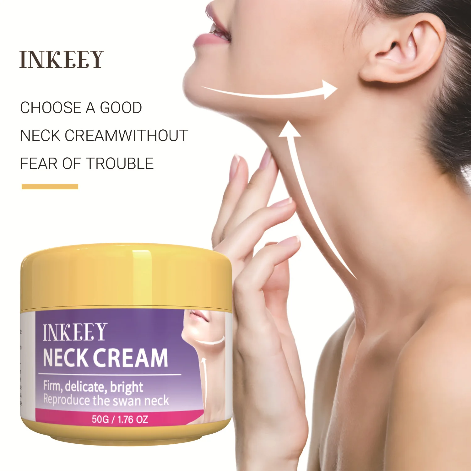 

Neck Firming Cream 50g with Tightening & Wrinkle-Reducing Benefits for Smooth, Younger-Looking Skin