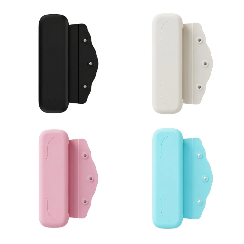 652F Bathroom Electric Toothbrush Storage Case with Fold-Over Body for Separating the Handle from Nearby Toiletries