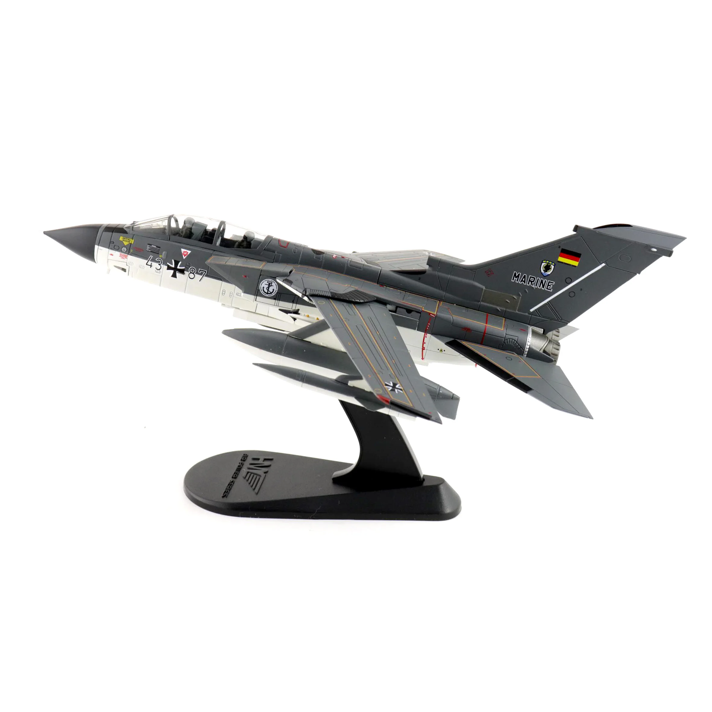 

HA6732 1/72 Germany Tornado IDS MFG 43+87 MFG2 1996 (w/2 x AS.34 miss) Static Finished Product Model