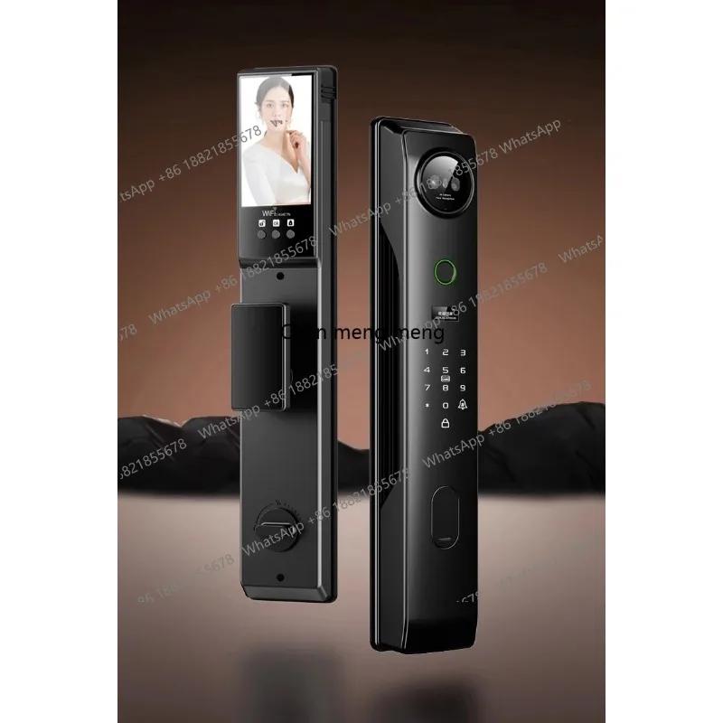 Face Recognition Smart Door Lock Remote Control Voice Intercom Electronic Lock Password Lock