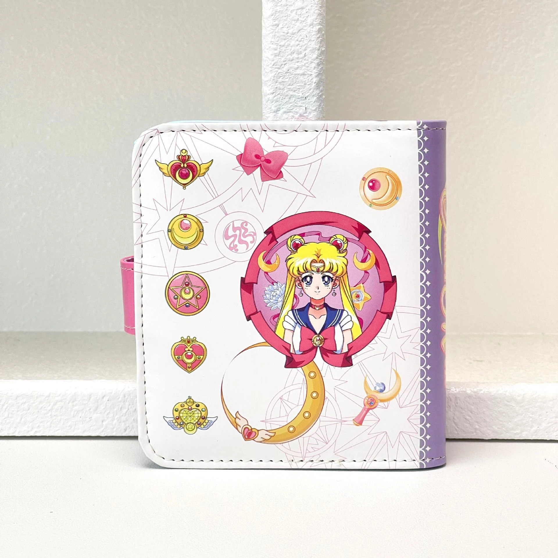 Bandai Sailor Moon Card-bound notebook Printed notebook Colorful-page diary book Student gifts surprises comics souvenirs trendy - view 3