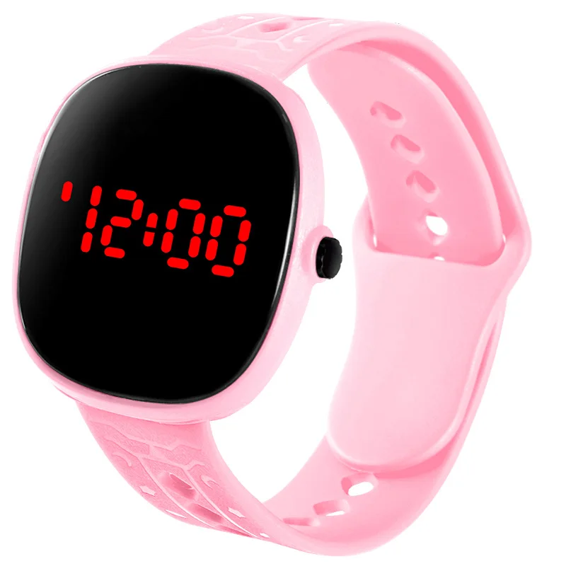 New Unisex LED Electronic Watch Women Men Girls Boys Fashion Sports Digital Watches Men Women Kids Waterproof Square Wrist Watch