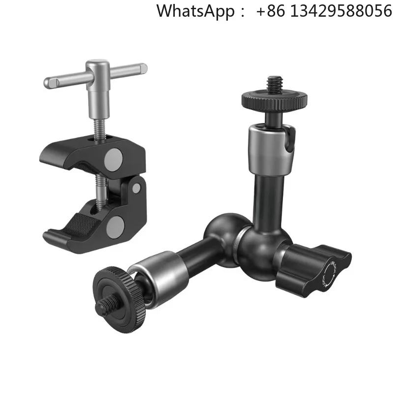 5.8‑Inch Adjustable Magic Arm Super Crab Clamp 1/4
