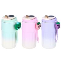 Trendy Intelligent Thermal Cup Temperature Display 450ml Insulated Cup Portable 316 Stainless Steel Vacuum Mug for Travel