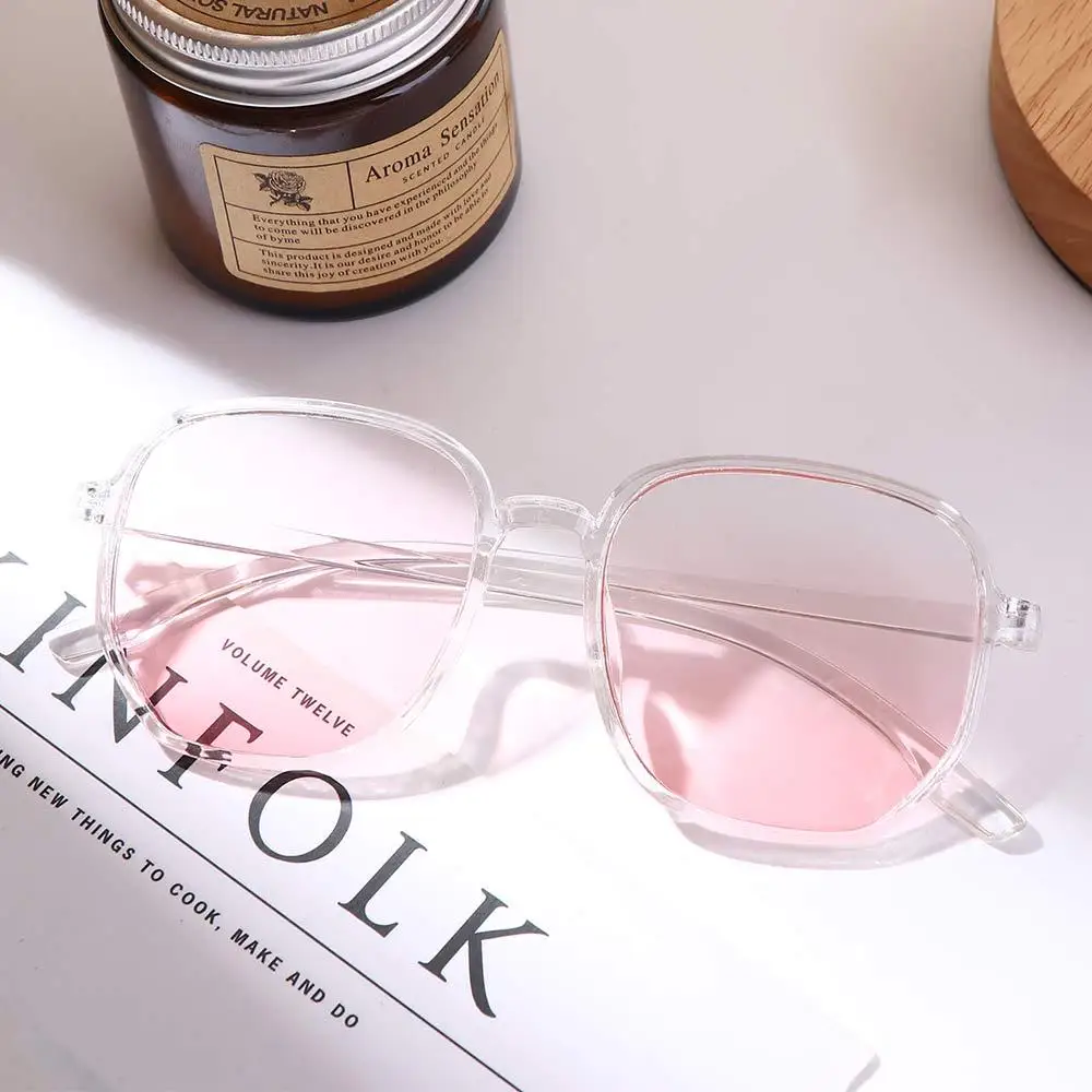 Kawaii Pink Gradient Girlish Korean Style Shades Eyewear Presbyopia Eyeglasses Reading Glasses Blush Glasses Women Sunglasses