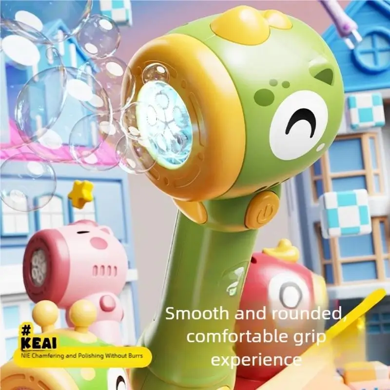 مسدسات توزيع الفقاعات على شكل حيوان للأطفال الصغار، رائعة لحفلات الزفاف وأعياد الميلاد، مسدسات فقاعات ترفيهية للأطفال A2UB #1