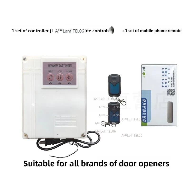 Swing Gate Opener Universal Control Board Arm Operator Controller For Straight Curved Arm Motor garten