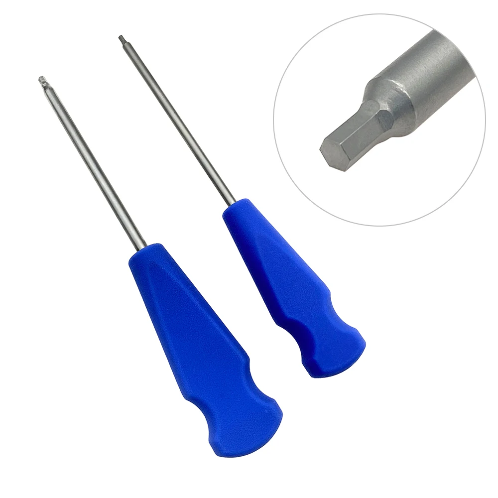 Knochenschraubendreher, Schraubendreher, Sechskantkopf, Silikongriff, Orthopädie, chirurgische Instrumente, 1 Stück