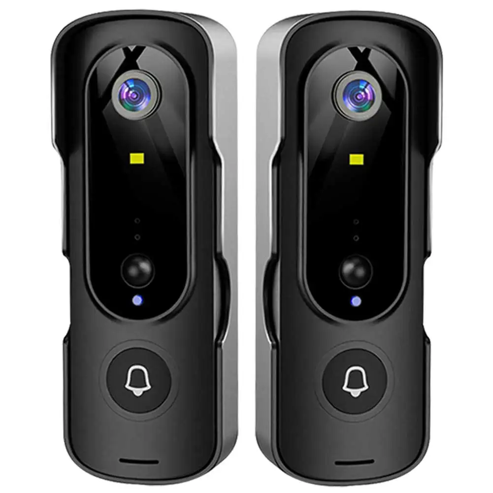 Cámara de timbre de vídeo inalámbrica con Monitor, sistema de intercomunicación de visión nocturna, timbre inalámbrico con Monitor de cámara con pantalla de 4,3 pulgadas