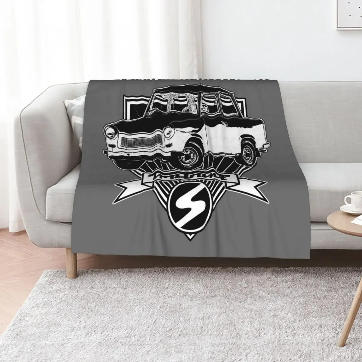 

Trabant 601 Throw Blanket bed plaid Nap Luxury Sofa Quilt Blankets