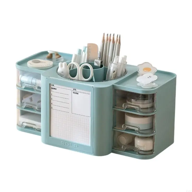 Pen Holders Shelf Pencil Holders Organizers Home Office Decorative Makeup Brush Cup Desktop Decorations Desk Organizers F19E