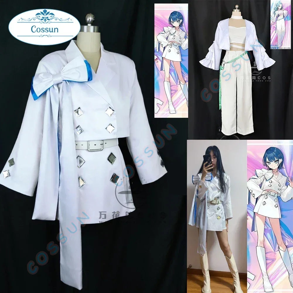 

COSSUN [Customized]Game Project Sekai Kiritani Haruka Cosplay Costume pjsk More More Jump!Halloween Outfits Women Suit