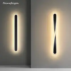 Nordic LED Spiral Wall Lamp Bedside Bedroom Indoor Wall Lamps For Study Living Room Corridor Home Deco Lighting Light fixture
