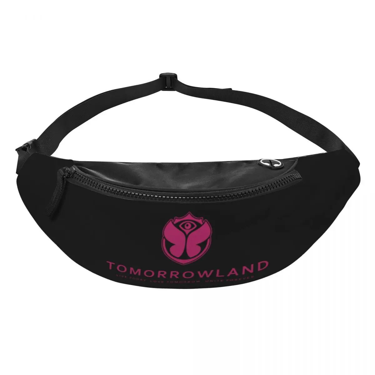 Casual Tomorrowland Fanny Pack Belgian Electronic Dance Music Festival Crossbody Heuptas Voor Reizen Fietsen Telefoon Geldzakje