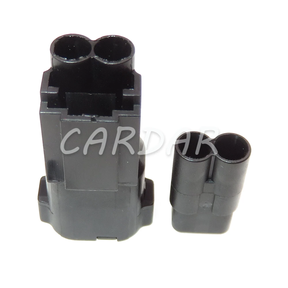 1 Set 2 Pin 6187-2802 6180-2452 Car Reversing Radar Plug Automobile Oxygen Sensor Wire Cable Socket AC Assembly