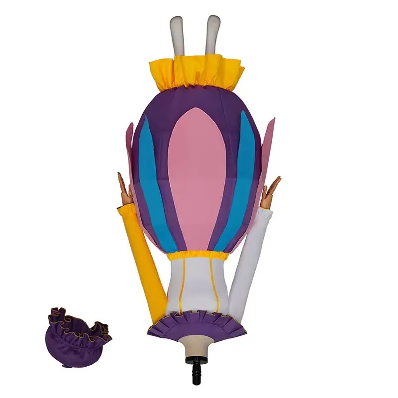 Vestido de señora Potts, disfraz de Cosplay para mujeres adultas, Halloween, fiesta de Navidad, juego de rol, tetera, ropa