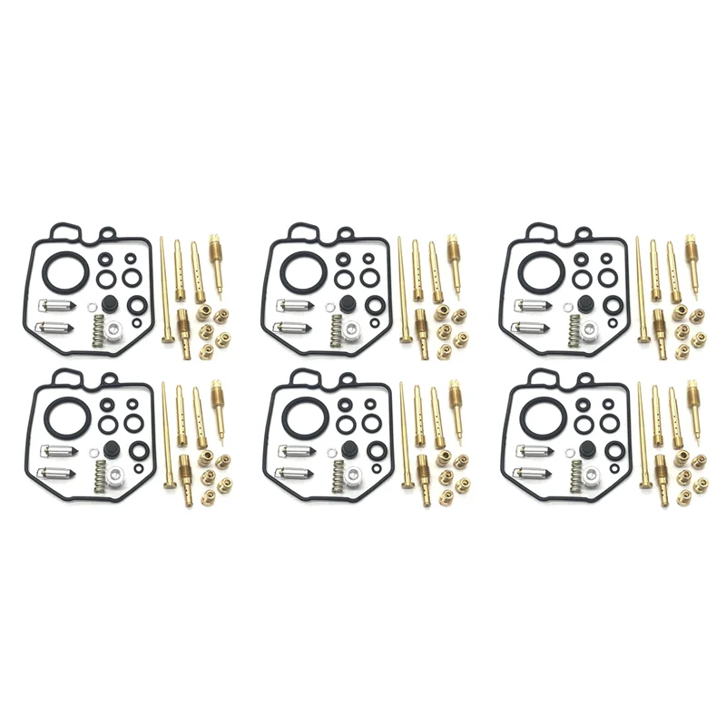 N09R-لهوندا هوك 400 CB400T CB400 N 1980-81 المكربن إصلاح Carb إعادة بناء عدة 6 مجموعات