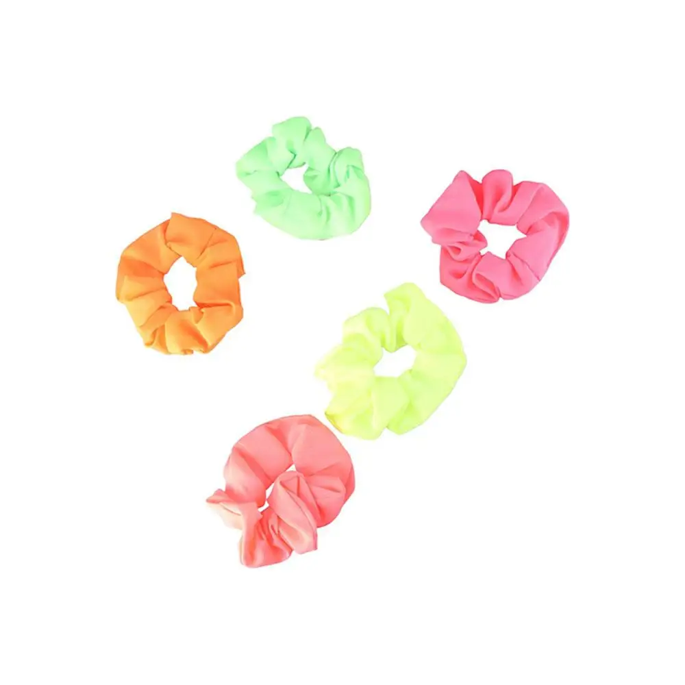 

Ladies Neon Colour Scrunch Headwear Hair Rope Hair Accessories Hair Ties