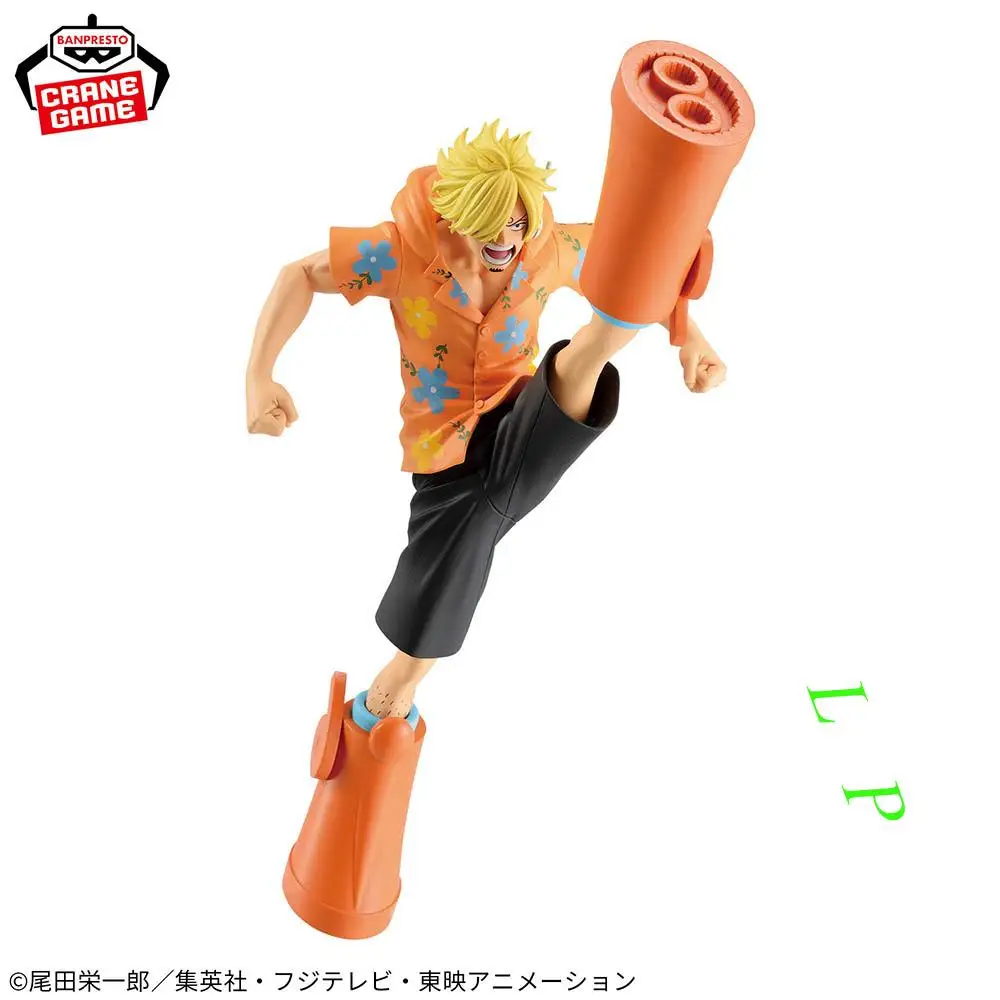 Banpresto BANDAI In Stock Original ONE PIECE Sanji BATTLE RECORD COLLECTION Anime Figure Model Genuine Boxed Toy