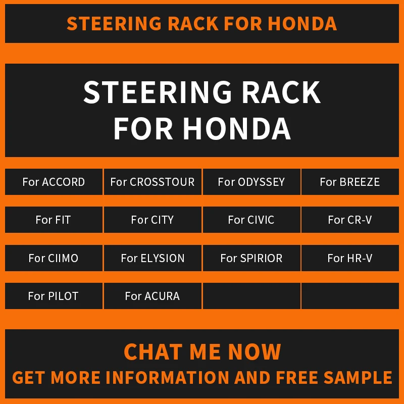Steering Rack 53601-SLG-W01 for Honda Odyssey RB3 Steering Gear