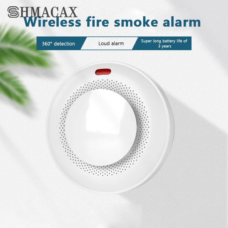 Smart Life-Detector de humo Wifi, Sensor de alarma de incendios inteligente, Wifi, protección contra incendios, sistema de alarma de seguridad para el hogar, aplicación