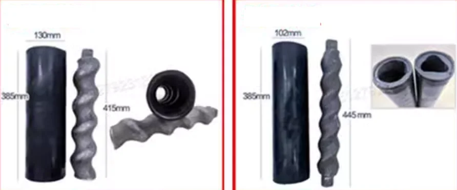 أجزاء آلة التجصيص المسمار مضخة المطاط الجزء الثابت الدوار #4