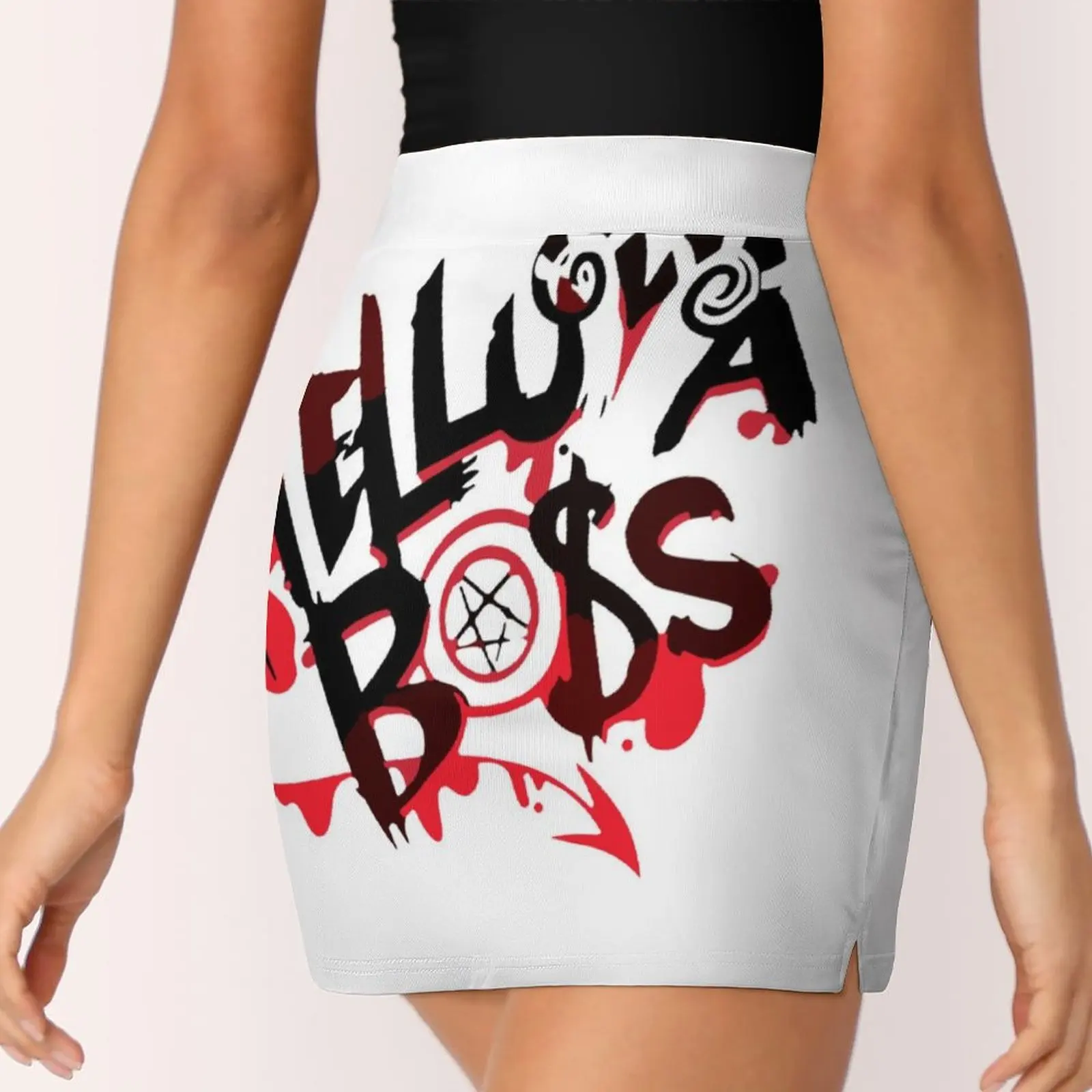 Helluva Boss Minirock Rock Damen Koreanische Röcke