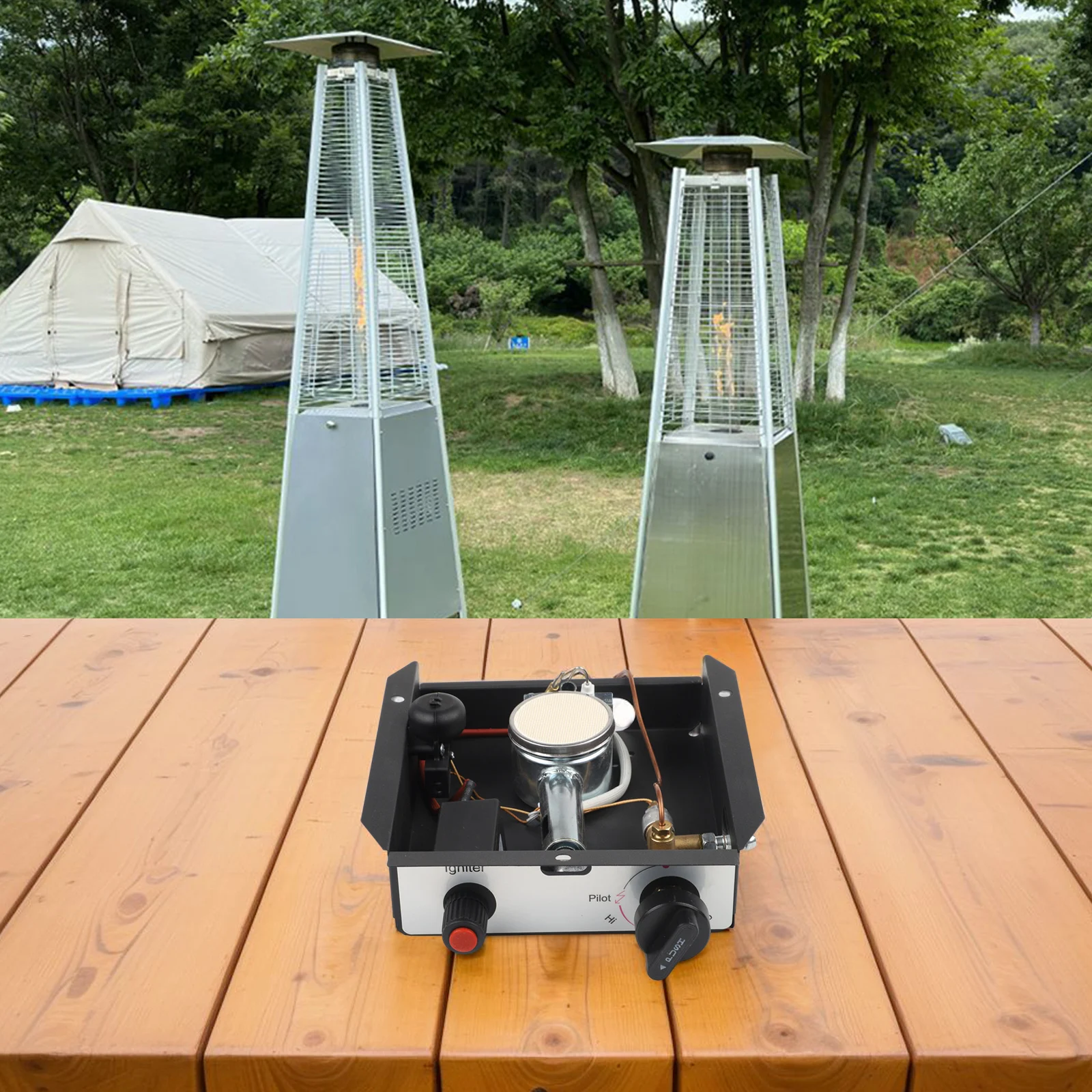 

Control Box Size 7.875 X 7.1 X 3.94 Inches Replacement Kit 3 8 Inch Male Flare Indoor Outdoor Use 47000 BTU Heat Output