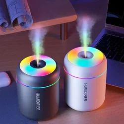 180ML Mini Air Humidifier USB Electric Aroma Diffuser Essential Oil Purifier Aromatherapy Mist Maker Lights for Car Home Bedroom