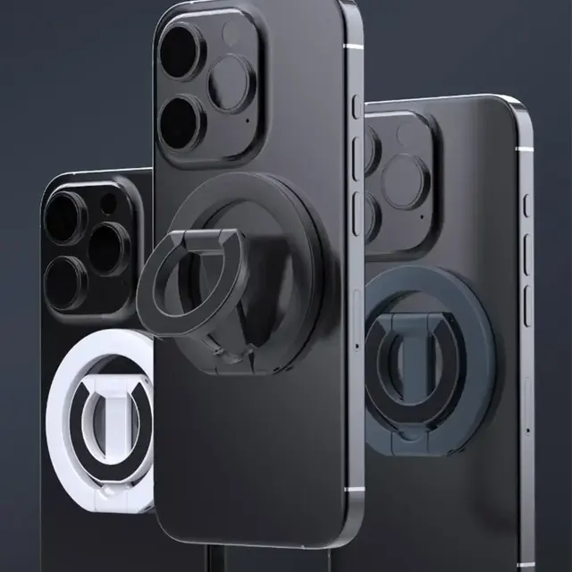 Magnetic Foldable Phone Ring for Everyday Ease