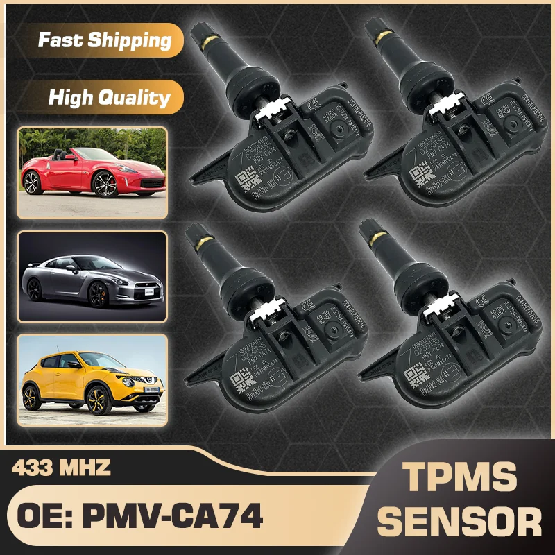 

Tire Pressure Monitoring System PMV-CA74 For Nissan 370Z 2014-2019 Nissan GT-R 2013-2020 Nissan Juke 2010-2019 TPMS