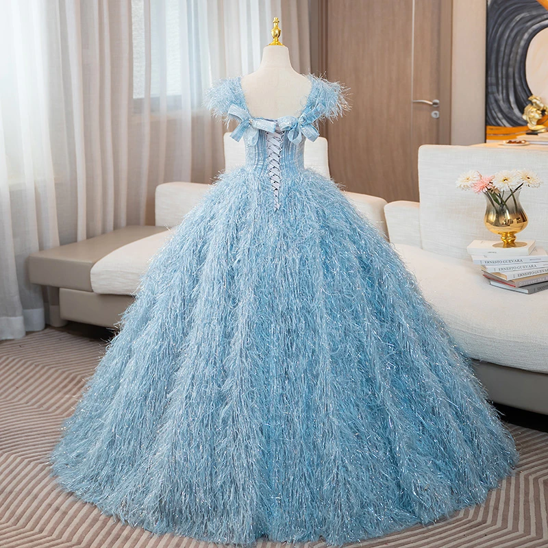 Robes Quinceanera personnalisées, robe de Rhde luxe, grande taille, robes de soirée élégantes, 15 ans, 2025